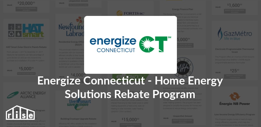 Energize Connecticut Home Energy Solutions Rebate Program